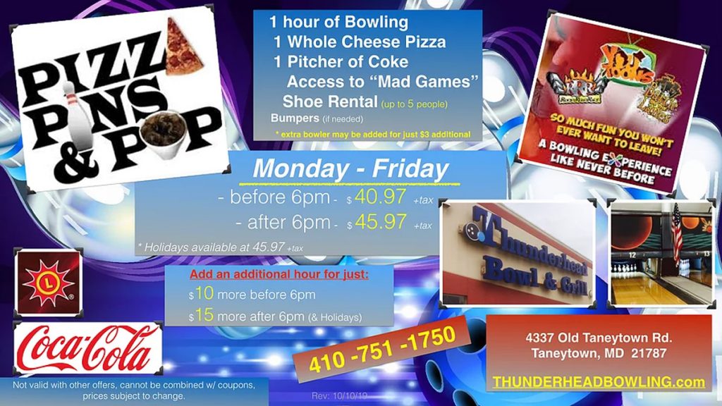 pizza pins pop flyer
