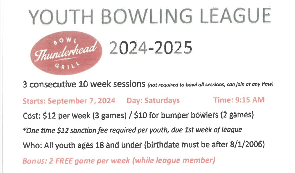 Youth bowling league